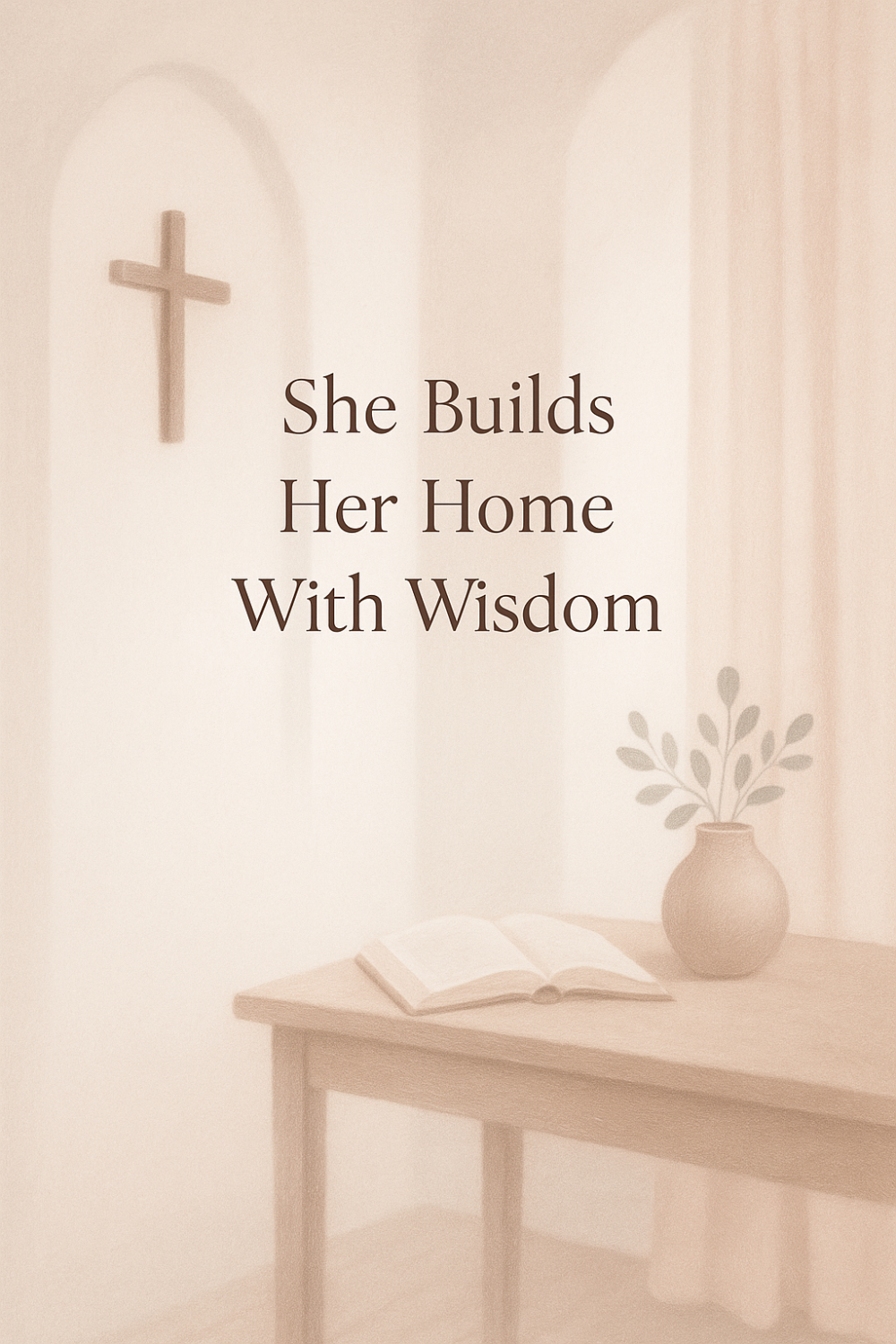She Builds Her Home With Wisdom